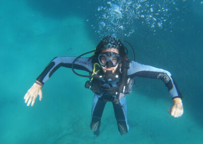 Curso de buceo adaptado